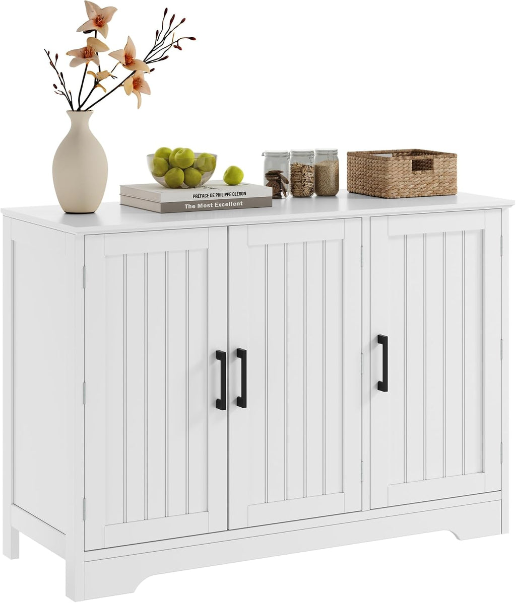 White Modern Coffee Bar Sideboard