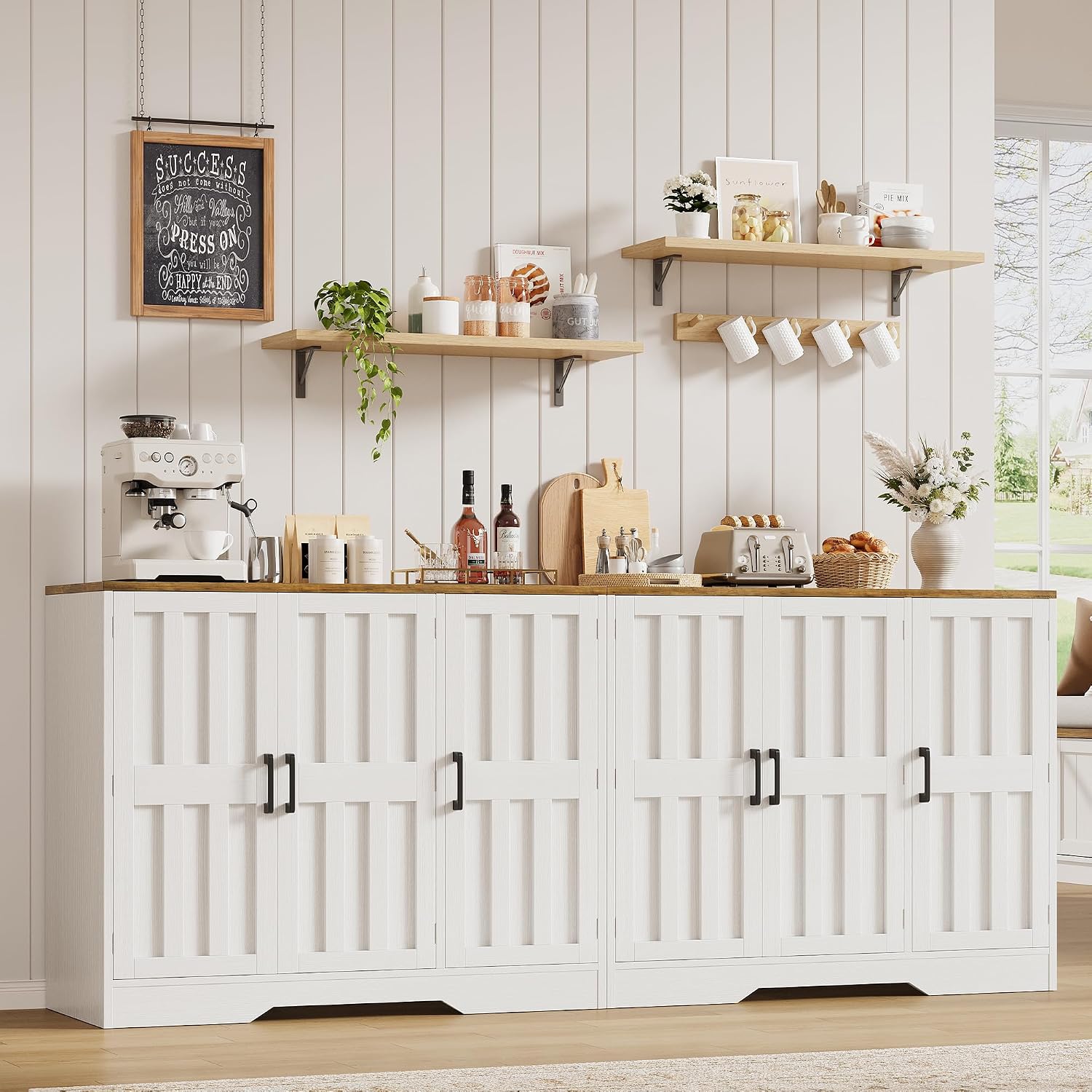 Farmhouse 6 Barn Door Sideboard