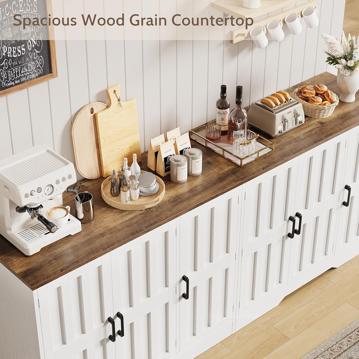 Farmhouse 6 Barn Door Sideboard